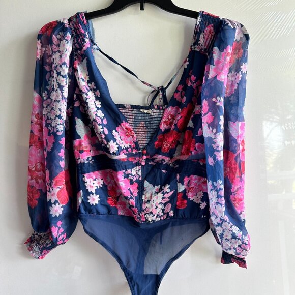 NWOT Free People x Intimately WOMEN'S BODYSUIT TOP SMALL S Wanderlust - Picture 2 of 13